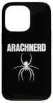 Coque pour iPhone 13 Pro Drôle Enthusiast Entomologie Arachnerd Spider Arachnid Nerd