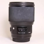 Sigma Used 85mm f/1.4 DG HSM Art Lens Canon EF