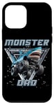 iPhone 12 mini Shark Monster Truck Dad Monster Truck Are My Jam Truck Lover Case