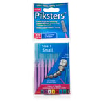 Piksters Purple Size 1 Interdental Brush - Pack of 10 Brushes