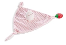 NICI Doudou MOLANG 26x28 cm Blanc - Peluche pour Les bébés et Les Tout-Petits, pour Toucher, se blottir, Explorer et s'endormir - 49473