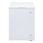 Willow 141L White Chest Freezer, Removable Basket, 4* Freezer Rating - W142CFW