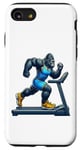 Coque pour iPhone SE (2020) / 7 / 8 Gorilla Running sur tapis de course Fitness Gym Entraînement