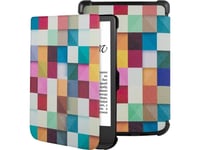 Strado Graphic Fodral För Surfplatta Pocketbook Touch Lux 4/5 627/616/628 (Square) Universal