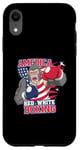 Coque pour iPhone XR America Red White Boxing Pride - Gorilla Boxing