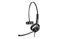 GEQUDIO WA9004 hovedtelefoner/headset Ledningsført Kontor/Callcenter Sort