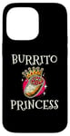 iPhone 14 Pro Max Burrito Princess Mexican Food Burritos Cinco De Mayo Case