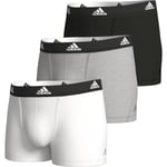 adidas 3-Pak Trunks Boxershorts Herre -  - str. L