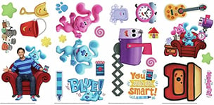 Stickers reposistionnables Blue's Clues Nickelodeon