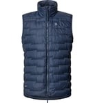 Haglöfs ROC Flash Down Vest Men Blå XL - Fri frakt