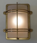 Gallerlampa mässing 2373: 2373.LS matt glas