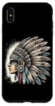 Coque pour iPhone XS Max Aztec Warrior Mask Ancient Civilization Mexican Heritage