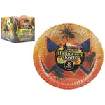 Halloween Pumpkin Paper Bowls - 8 Pack Party Decorations Food Cake Theme Table