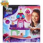 Trolls World Tour Blooming Pod Stage Musical Toy Playset with Poppy Figure