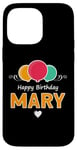 iPhone 14 Pro Max Happy Birthday saying Mary Case