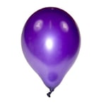 12 Purple Metallic Balloons