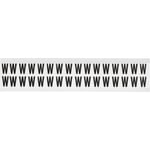 Brady NL-W75-W self-adhesive label Rectangle Removable Black, White 80