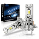 SHINYY Ampoules H7 LED de Phares 24000LM, 2024 Nouveau 6500K Blanc Froid Haute Puissance Lampes à Led H7 Feux de Croisement/Feux de Route pour Remplacement Halogènes, Pack of 2