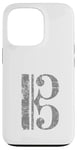 Coque pour iPhone 13 Pro Clef d'Ut (Gris Ancien) Viola, Violoncello, Cello, Trombone