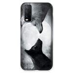 Cokitec Coque pour Vivo Y20S Loup Duo