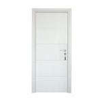 Bloc-porte pose fin de chantier  Premium Seymour, H.204 x l.83 cm, aspect chêne blanc, réversible