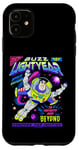 Coque pour iPhone 11 Disney Pixar Toy Story Buzz Lightyear Colorful Comic Logo