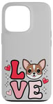 Coque pour iPhone 13 Pro Chihuahua Love Chichi mignon Chichi Maman Filles Femmes