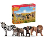 SLH42387 Schleich Wild Life - Ensemble de démarrage Animaux sauvages, figurines pour enfants à partir de 3 ans