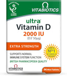 Vitamin D Tablets 2000iu, Vitabiotics Ultra