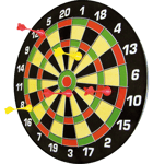 Karella Dartboard Magnetic Family Pihapelit ja ulkoleikit MULTICOLOR