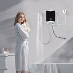 Mini chauffe-eau instantané, 220 v 5500 w, Mini chauffe-eau sans réservoir pour la douche, la salle de bain et la cuisine