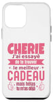 Coque pour iPhone 12 mini Cadeau Original Chérie Saint Valentin Amour Couple Humour