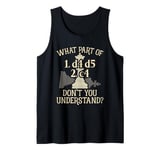 Chess Player What Part Of 1.d4 d5 2.c4 Opening Queens Gambit Tank Top