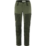 Fjällräven Fjällräven Keb Trousers W Short - Deep Forest-laurel Green - Dam - 40- Naturkompaniet