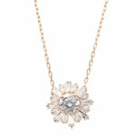 Swarovski Rose Gold Necklace Sunshine Collection Ladies Jewellery For Her - NEW