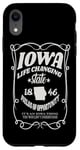 iPhone XR Iowa Life Changing State 1846 Funny Iowa Case