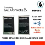 BATTERIE OFFICIELLE SAMSUNG GALAXY NOTE 3 B800BE SM-N900 SM-N9005 3200mAh 3,8V