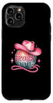 iPhone 11 Pro It's 2025 Y'all New Years Disco Ball With Pink Cowboy Hat Case