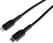 Cirafon Sync/charge Cable Cm To Lightning 0.5m Musta