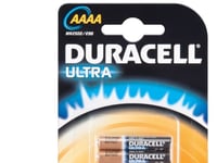 Duracell Ultra MX2500 - Batteri 2 x AAAA - alkaliskt