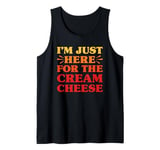 Cream Cheese I Love Cream Cheese Funny Food Lover Tank Top