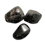 VIE Tumbled Crystals, Pack of 12, Black Tourmaline