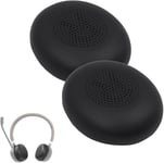 1 Paire de Coussinets d'oreille de Remplacement pour Jabra Evolve2 65 (65MS 65UC USB)/Evolve2 40 (40UC 40MS USB)/Elite 45h