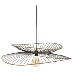 Atmosphera Créateur D'intérieur - Suspension filaire alara en métal noir diamètre 70 cm atmosphera