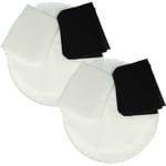 6x filtre à charbon actif, 6x filtre à graisses, 12x filtre papier compatible avec DeLonghi série F28 friteuse - 24 filtres - Vhbw