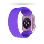 Apple Watch Series 6 / 5 44mm yksinkertainen nailon kellonauha - Violetti Purple