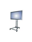 Neomounts by NewStar LCD Mobile Floor Stand-silver 80-120cm hög 50 kg 70" From 200 x 200 mm