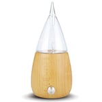 ZPL Diffuser Humidifier Glass Material Diffuser 30Ml Capacity Air Purification Night Light Humidify Aroma Lamps Aroma Diffuser,Yellow