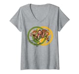 Marvel Secret Warriors Squirrel Girl & Tippy Toe V-Neck T-Shirt