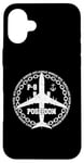 Coque pour iPhone 16 Plus P-8 Poseidon Avion militaire style vintage avant et arrière